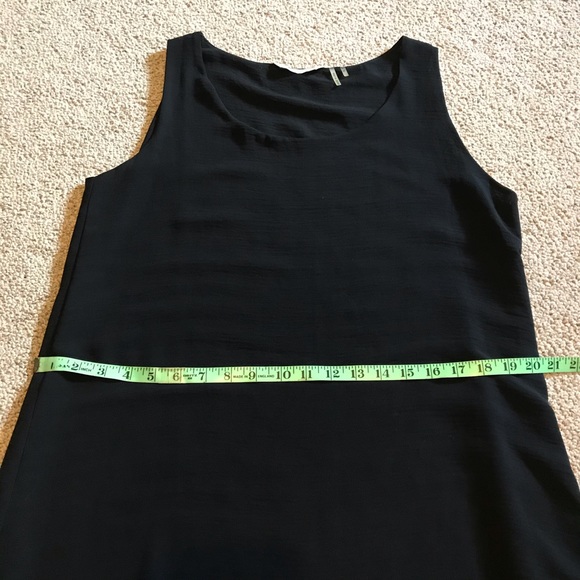 Soft Surroundings Black Asymmetrical Tank Top, EUC, M - Picture 8 of 12
